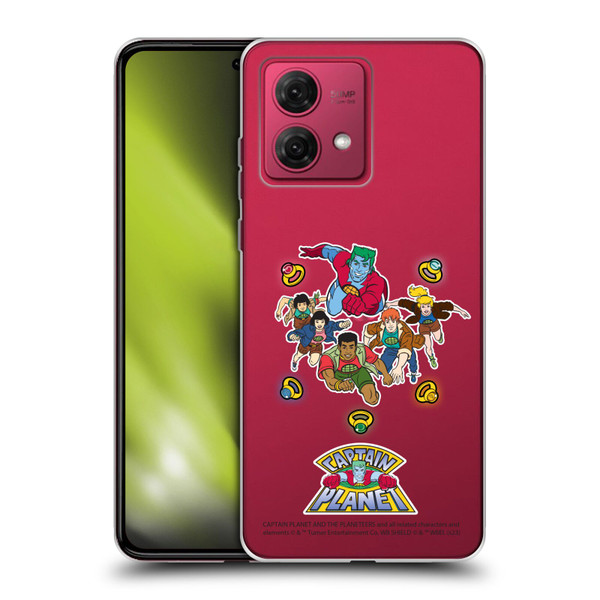 Captain Planet And The Planeteers Graphics Character Art Soft Gel Case for Motorola Moto G84 5G