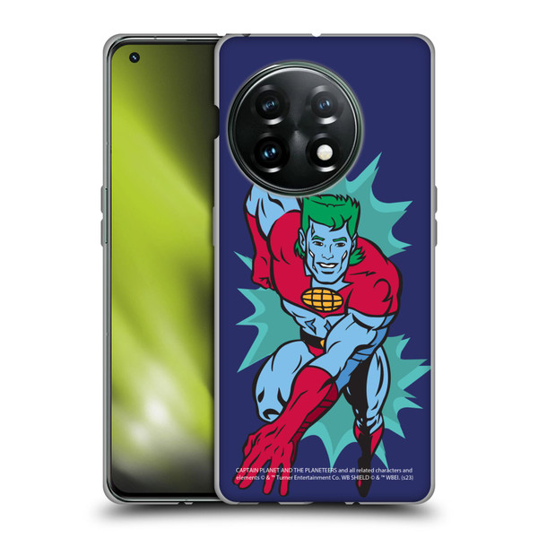 Captain Planet And The Planeteers Graphics Halftone Soft Gel Case for OnePlus 11 5G