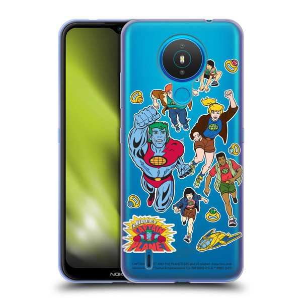 Captain Planet And The Planeteers Graphics Planeteers Soft Gel Case for Nokia 1.4