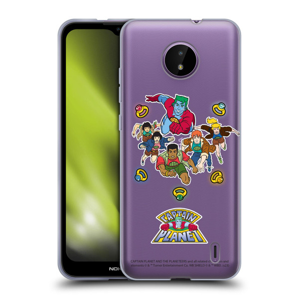 Captain Planet And The Planeteers Graphics Character Art Soft Gel Case for Nokia C10 / C20