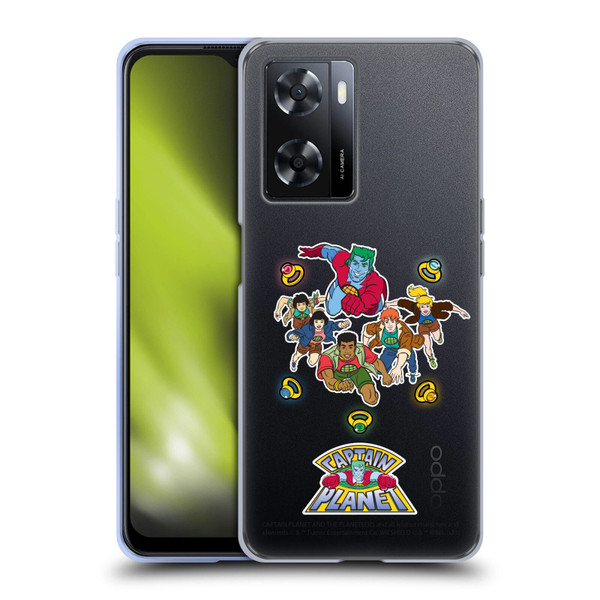 Captain Planet And The Planeteers Graphics Character Art Soft Gel Case for OPPO A57s