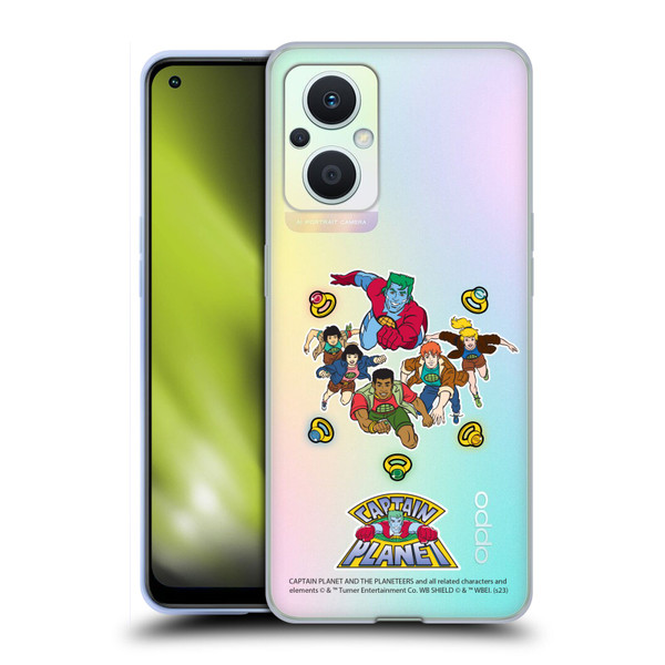 Captain Planet And The Planeteers Graphics Character Art Soft Gel Case for OPPO Reno8 Lite