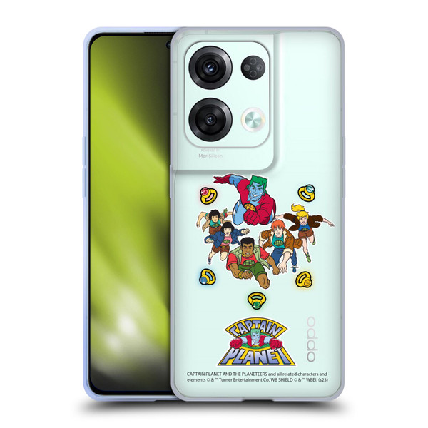 Captain Planet And The Planeteers Graphics Character Art Soft Gel Case for OPPO Reno8 Pro