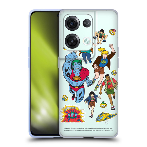 Captain Planet And The Planeteers Graphics Planeteers Soft Gel Case for OPPO Reno8 Pro