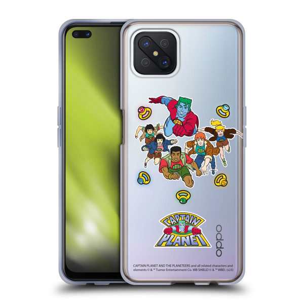 Captain Planet And The Planeteers Graphics Character Art Soft Gel Case for OPPO Reno4 Z 5G