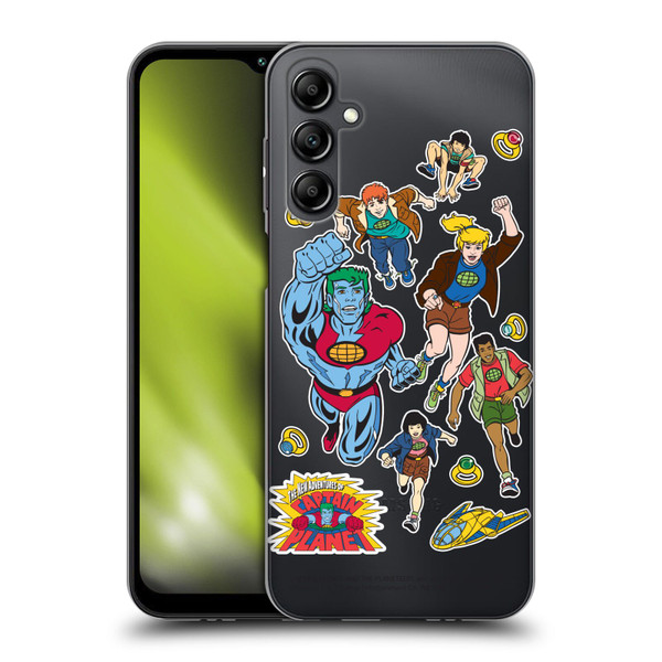 Captain Planet And The Planeteers Graphics Planeteers Soft Gel Case for Samsung Galaxy M14 5G