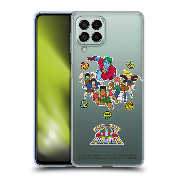 Captain Planet And The Planeteers Graphics Character Art Soft Gel Case for Samsung Galaxy M53 (2022)
