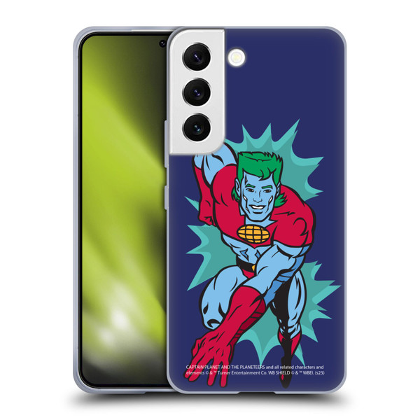 Captain Planet And The Planeteers Graphics Halftone Soft Gel Case for Samsung Galaxy S22 5G