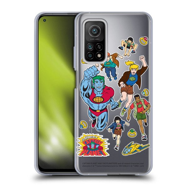 Captain Planet And The Planeteers Graphics Planeteers Soft Gel Case for Xiaomi Mi 10T 5G