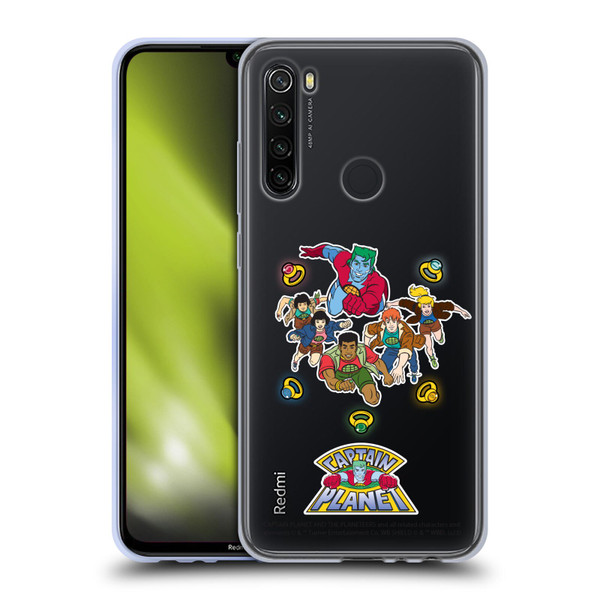 Captain Planet And The Planeteers Graphics Character Art Soft Gel Case for Xiaomi Redmi Note 8T