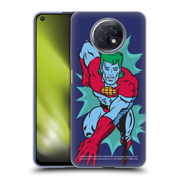 Captain Planet And The Planeteers Graphics Halftone Soft Gel Case for Xiaomi Redmi Note 9T 5G