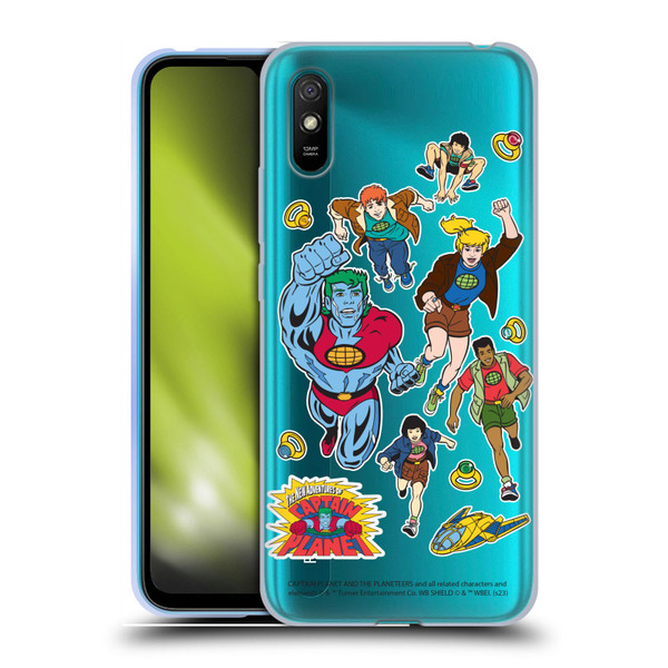Captain Planet And The Planeteers Graphics Planeteers Soft Gel Case for Xiaomi Redmi 9A / Redmi 9AT