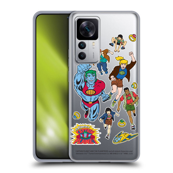 Captain Planet And The Planeteers Graphics Planeteers Soft Gel Case for Xiaomi 12T 5G / 12T Pro 5G / Redmi K50 Ultra 5G