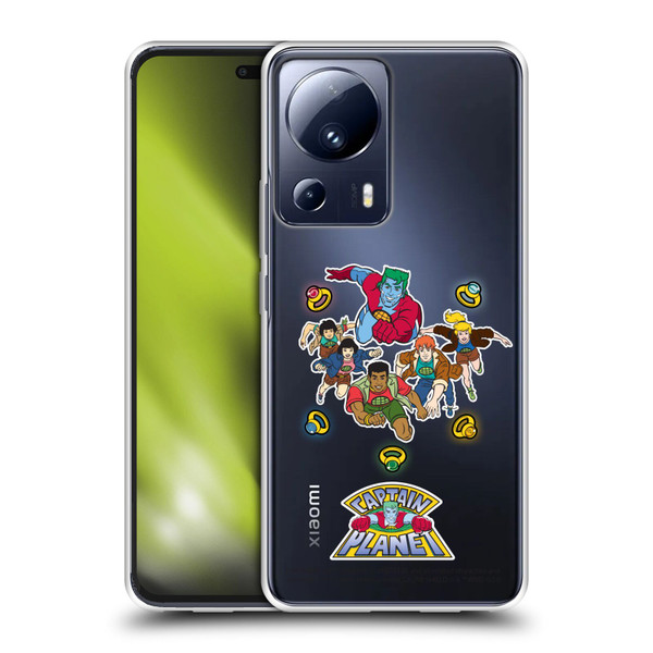 Captain Planet And The Planeteers Graphics Character Art Soft Gel Case for Xiaomi 13 Lite 5G