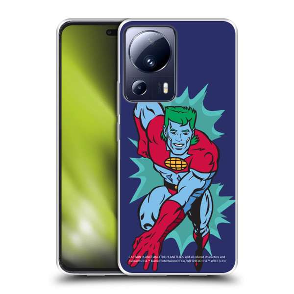Captain Planet And The Planeteers Graphics Halftone Soft Gel Case for Xiaomi 13 Lite 5G