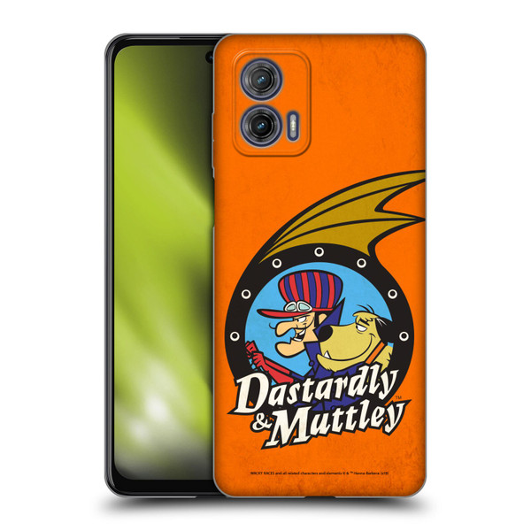 Wacky Races Classic Dastardly And Muttley 1 Soft Gel Case for Motorola Moto G73 5G