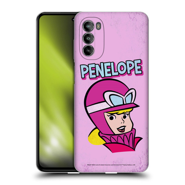 Wacky Races Classic Penelope Soft Gel Case for Motorola Moto G82 5G