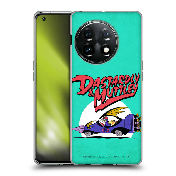 Wacky Races Classic Automobile Soft Gel Case for OnePlus 11 5G