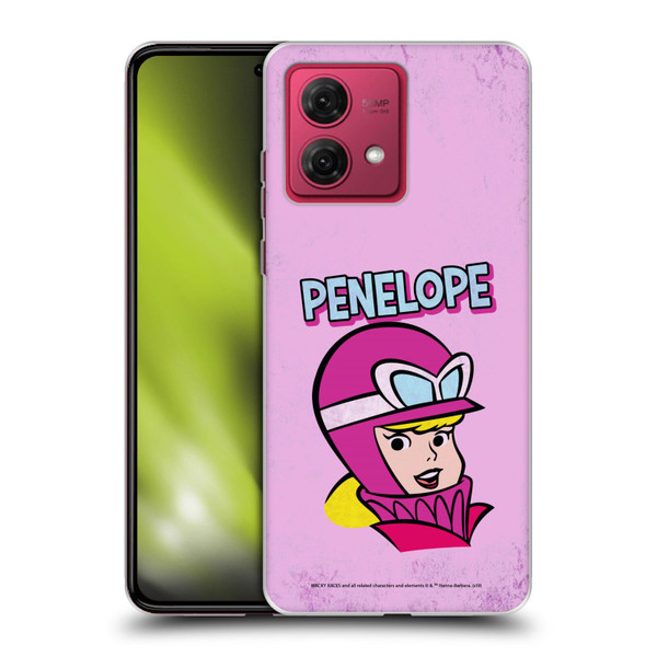 Wacky Races Classic Penelope Soft Gel Case for Motorola Moto G84 5G