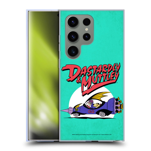 Wacky Races Classic Automobile Soft Gel Case for Samsung Galaxy S24 Ultra 5G