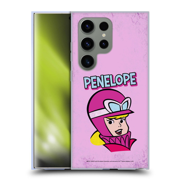Wacky Races Classic Penelope Soft Gel Case for Samsung Galaxy S24 Ultra 5G