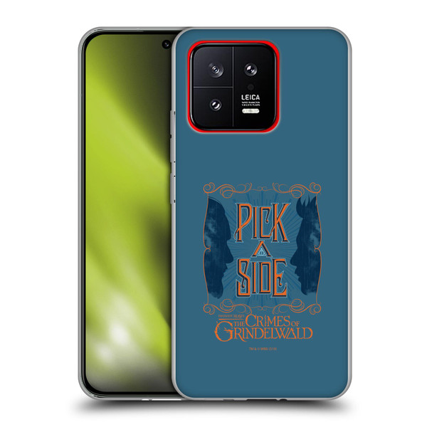 Fantastic Beasts The Crimes Of Grindelwald Art Nouveau Pick A Side Soft Gel Case for Xiaomi 13 5G