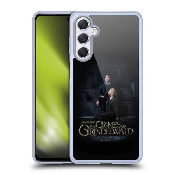 Fantastic Beasts The Crimes Of Grindelwald Character Art Jacob And Queenie Soft Gel Case for Samsung Galaxy M54 5G