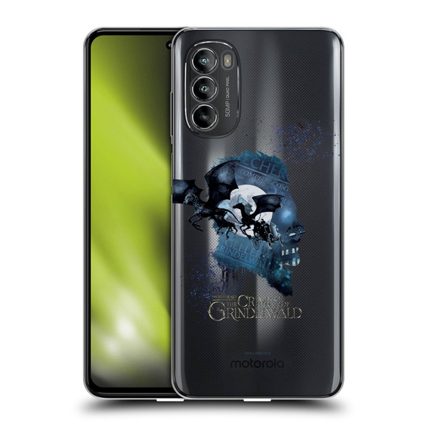 Fantastic Beasts The Crimes Of Grindelwald Key Art Grindelwald Soft Gel Case for Motorola Moto G82 5G