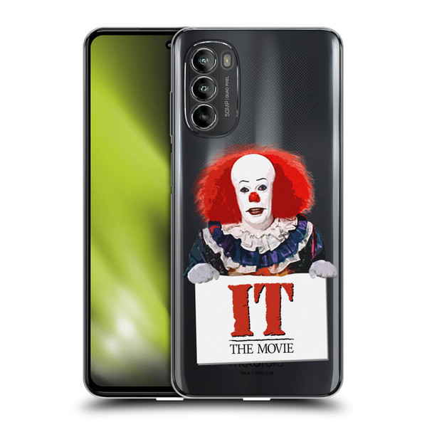 IT Television Miniseries Graphics Pennywise Soft Gel Case for Motorola Moto G82 5G