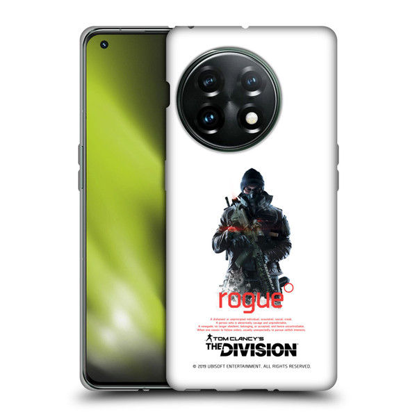 Tom Clancy's The Division Dark Zone Rouge 2 Soft Gel Case for OnePlus 11 5G