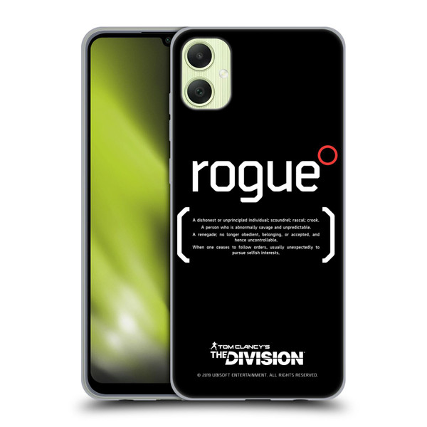 Tom Clancy's The Division Dark Zone Rouge 1 Soft Gel Case for Samsung Galaxy A05