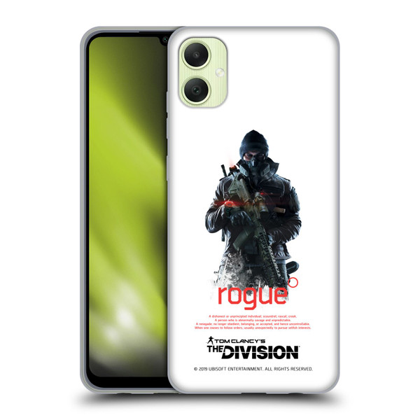 Tom Clancy's The Division Dark Zone Rouge 2 Soft Gel Case for Samsung Galaxy A05