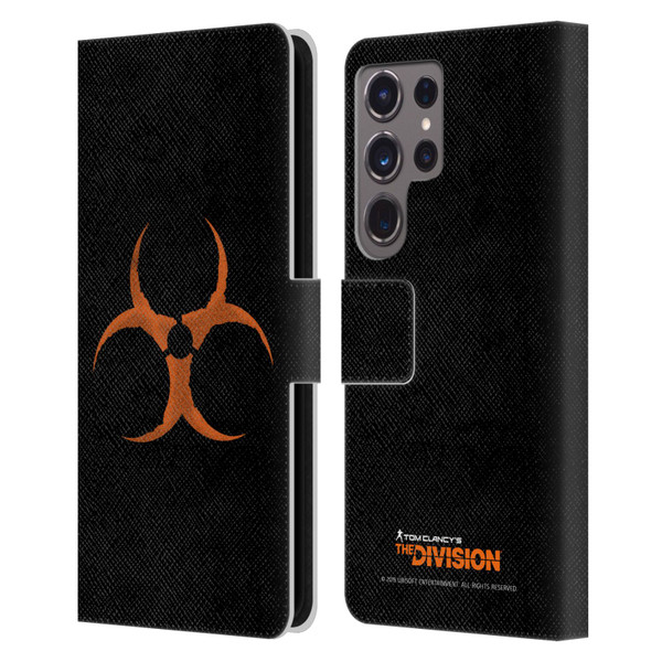 Tom Clancy's The Division Dark Zone Virus Leather Book Wallet Case Cover For Samsung Galaxy S24 Ultra 5G