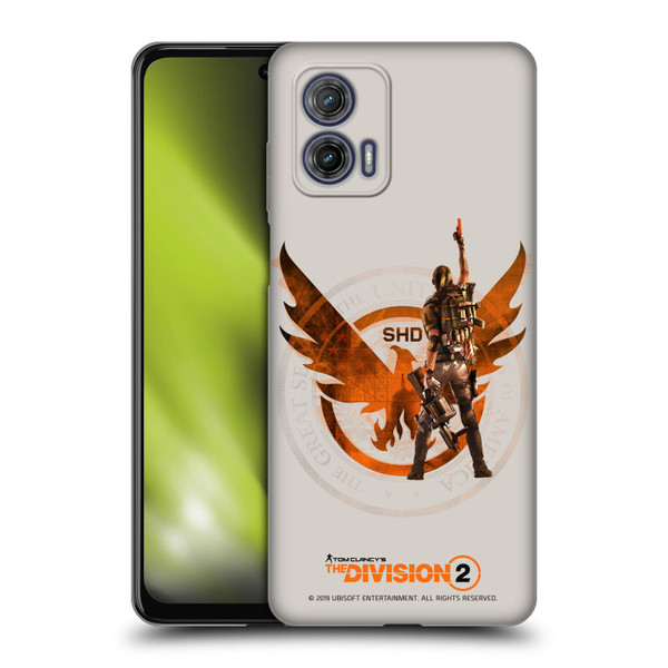 Tom Clancy's The Division 2 Characters Female Agent 2 Soft Gel Case for Motorola Moto G73 5G