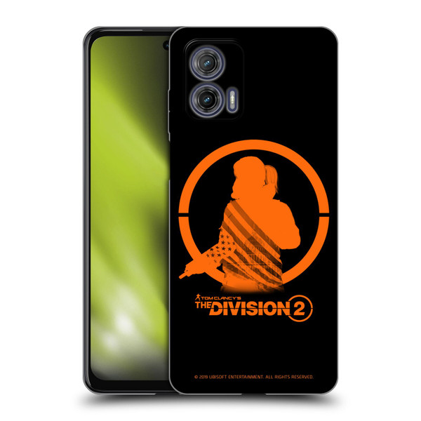 Tom Clancy's The Division 2 Characters Female Agent Soft Gel Case for Motorola Moto G73 5G