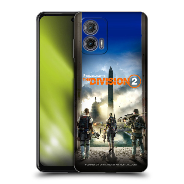 Tom Clancy's The Division 2 Characters Key Art Soft Gel Case for Motorola Moto G73 5G