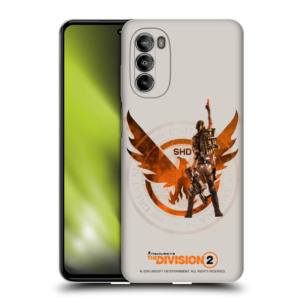 Tom Clancy's The Division 2 Characters Female Agent 2 Soft Gel Case for Motorola Moto G82 5G