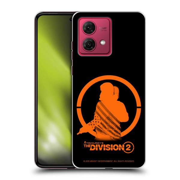 Tom Clancy's The Division 2 Characters Female Agent Soft Gel Case for Motorola Moto G84 5G