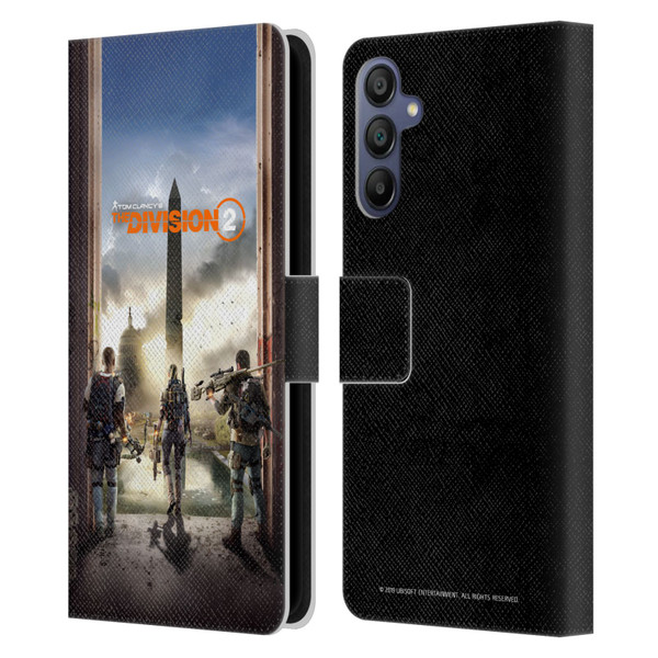 Tom Clancy's The Division 2 Characters Key Art Leather Book Wallet Case Cover For Samsung Galaxy A15