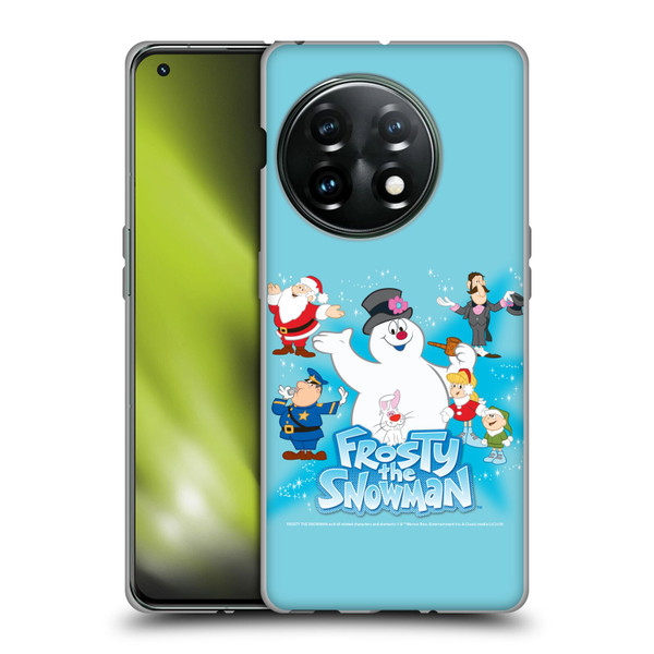 Frosty the Snowman Movie Key Art Group Soft Gel Case for OnePlus 11 5G