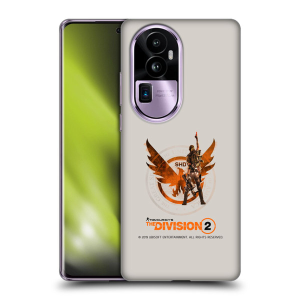 Tom Clancy's The Division 2 Characters Female Agent 2 Soft Gel Case for OPPO Reno10 Pro+