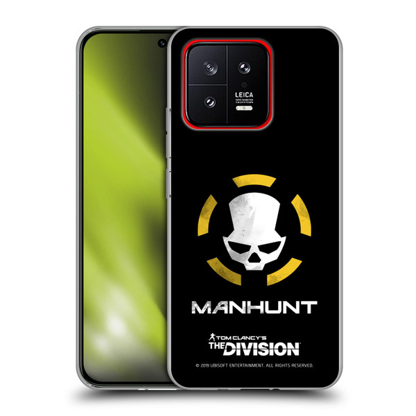 Tom Clancy's The Division Dark Zone Manhunt Logo Soft Gel Case for Xiaomi 13 5G