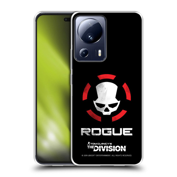 Tom Clancy's The Division Dark Zone Rouge Logo Soft Gel Case for Xiaomi 13 Lite 5G