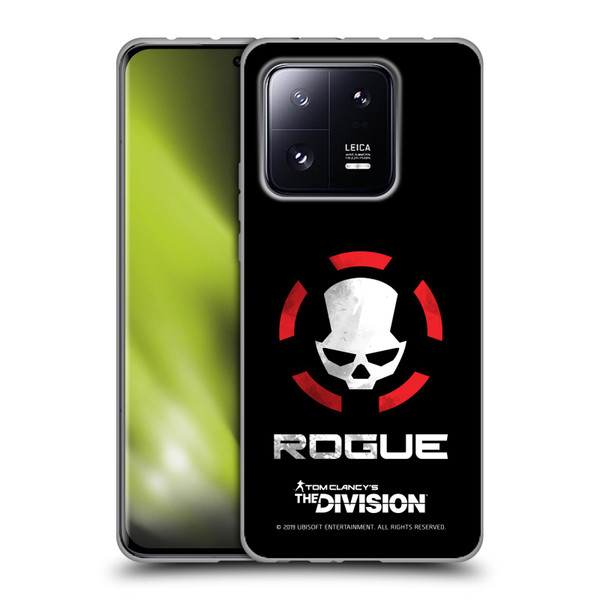 Tom Clancy's The Division Dark Zone Rouge Logo Soft Gel Case for Xiaomi 13 Pro 5G