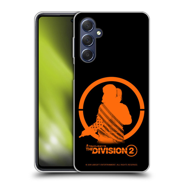 Tom Clancy's The Division 2 Characters Female Agent Soft Gel Case for Samsung Galaxy M54 5G