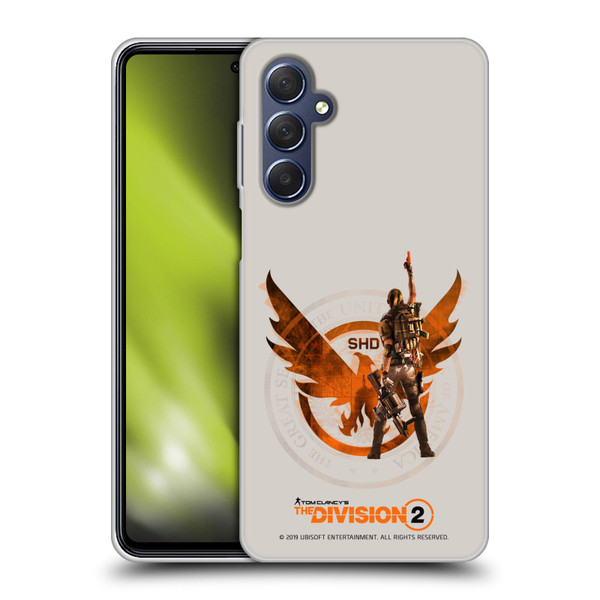 Tom Clancy's The Division 2 Characters Female Agent 2 Soft Gel Case for Samsung Galaxy M54 5G