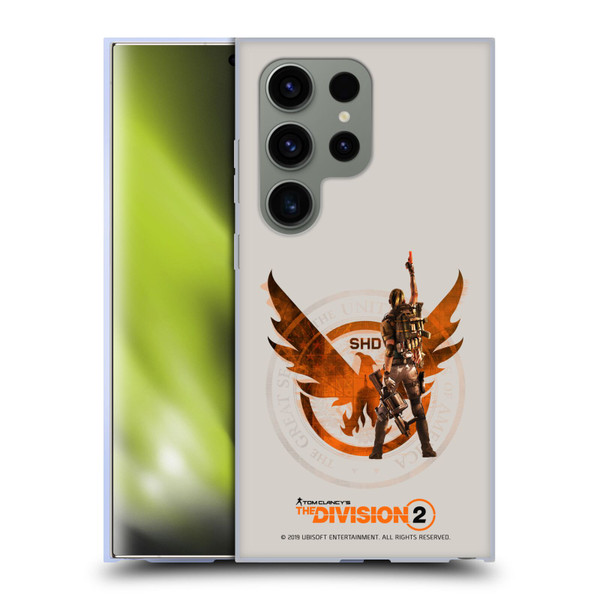 Tom Clancy's The Division 2 Characters Female Agent 2 Soft Gel Case for Samsung Galaxy S24 Ultra 5G