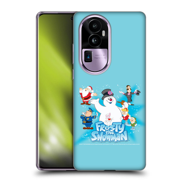 Frosty the Snowman Movie Key Art Group Soft Gel Case for OPPO Reno10 Pro+