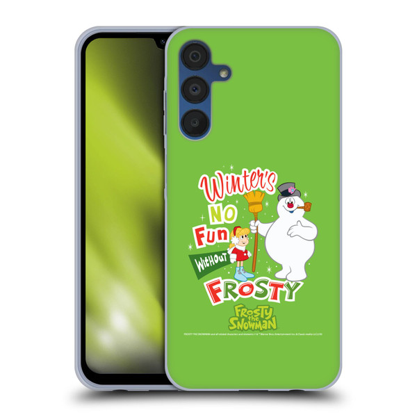 Frosty the Snowman Movie Key Art Winters Soft Gel Case for Samsung Galaxy A15