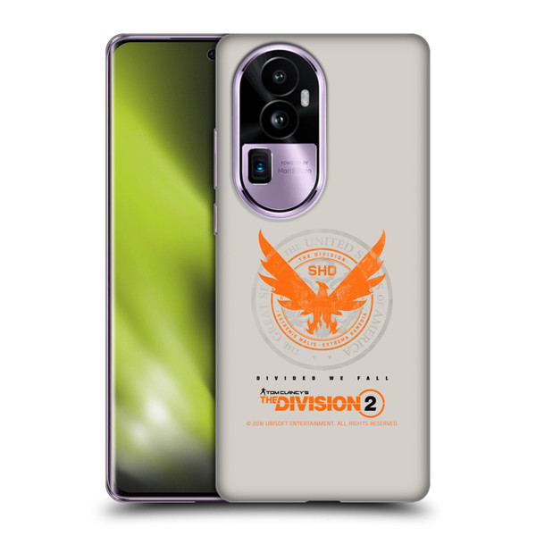 Tom Clancy's The Division 2 Key Art Phoenix US Seal Soft Gel Case for OPPO Reno10 Pro+
